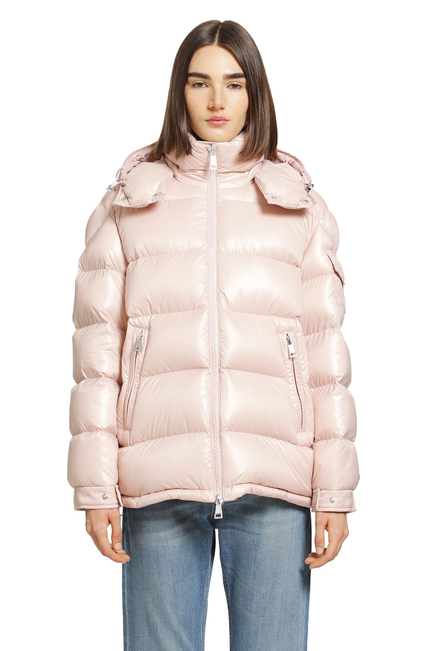 Maire Hooded Short Down Jacket