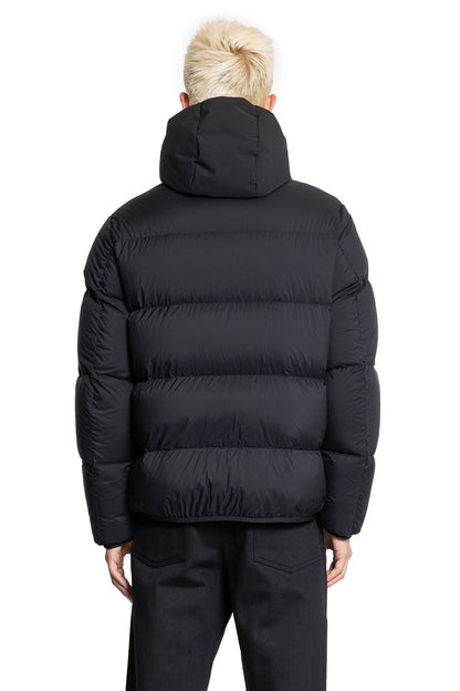MONCLER MAN BLACK JACKETS