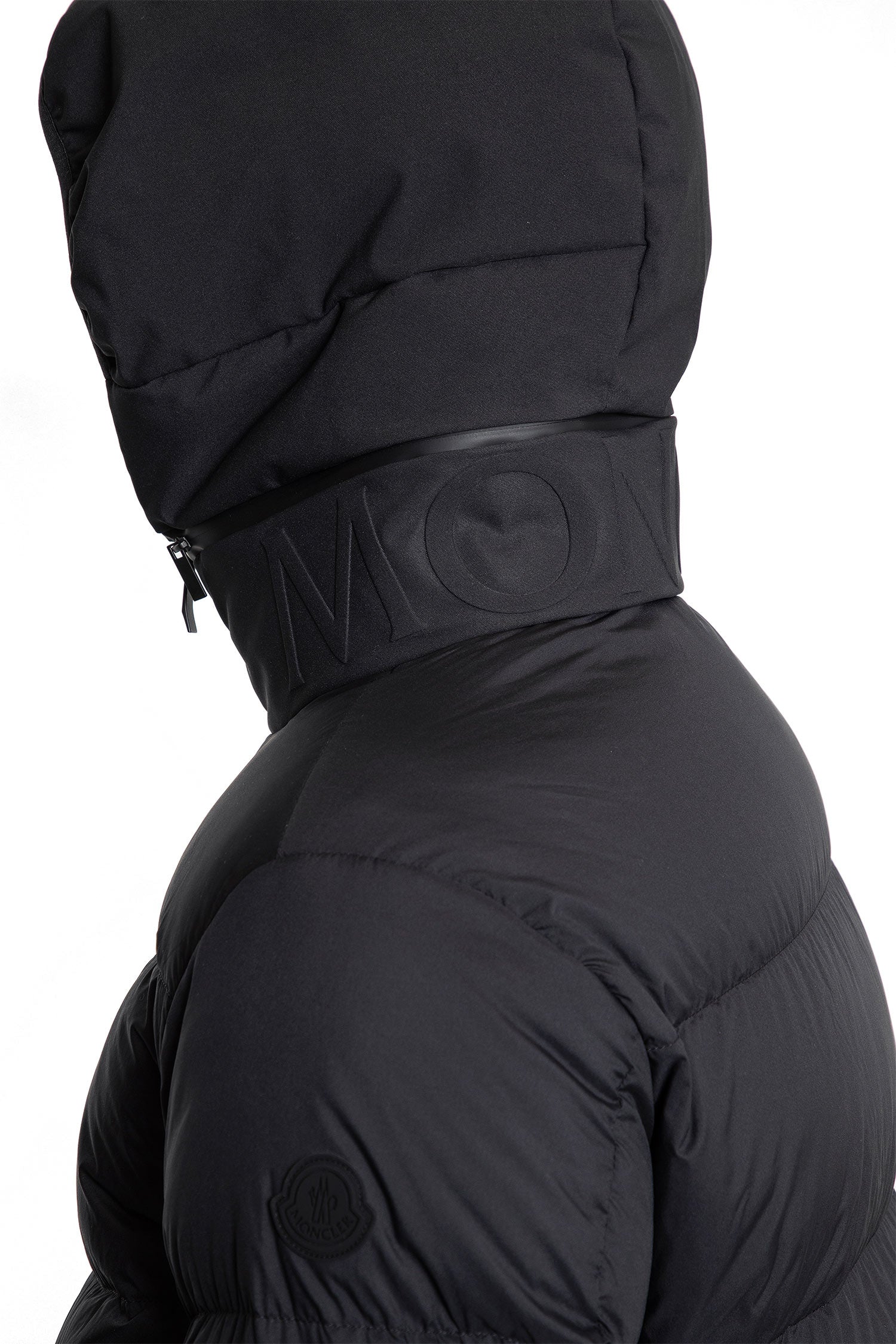MONCLER MAN BLACK JACKETS