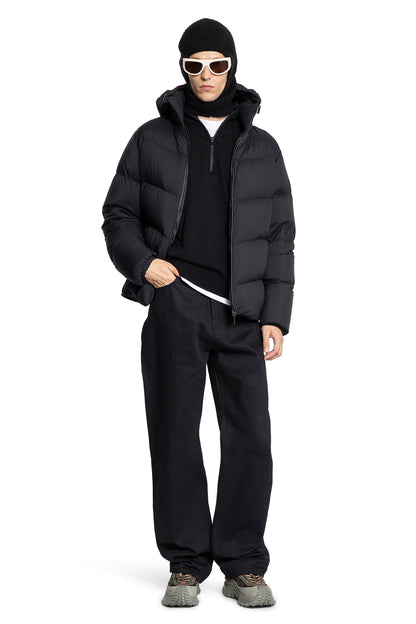MONCLER MAN BLACK JACKETS