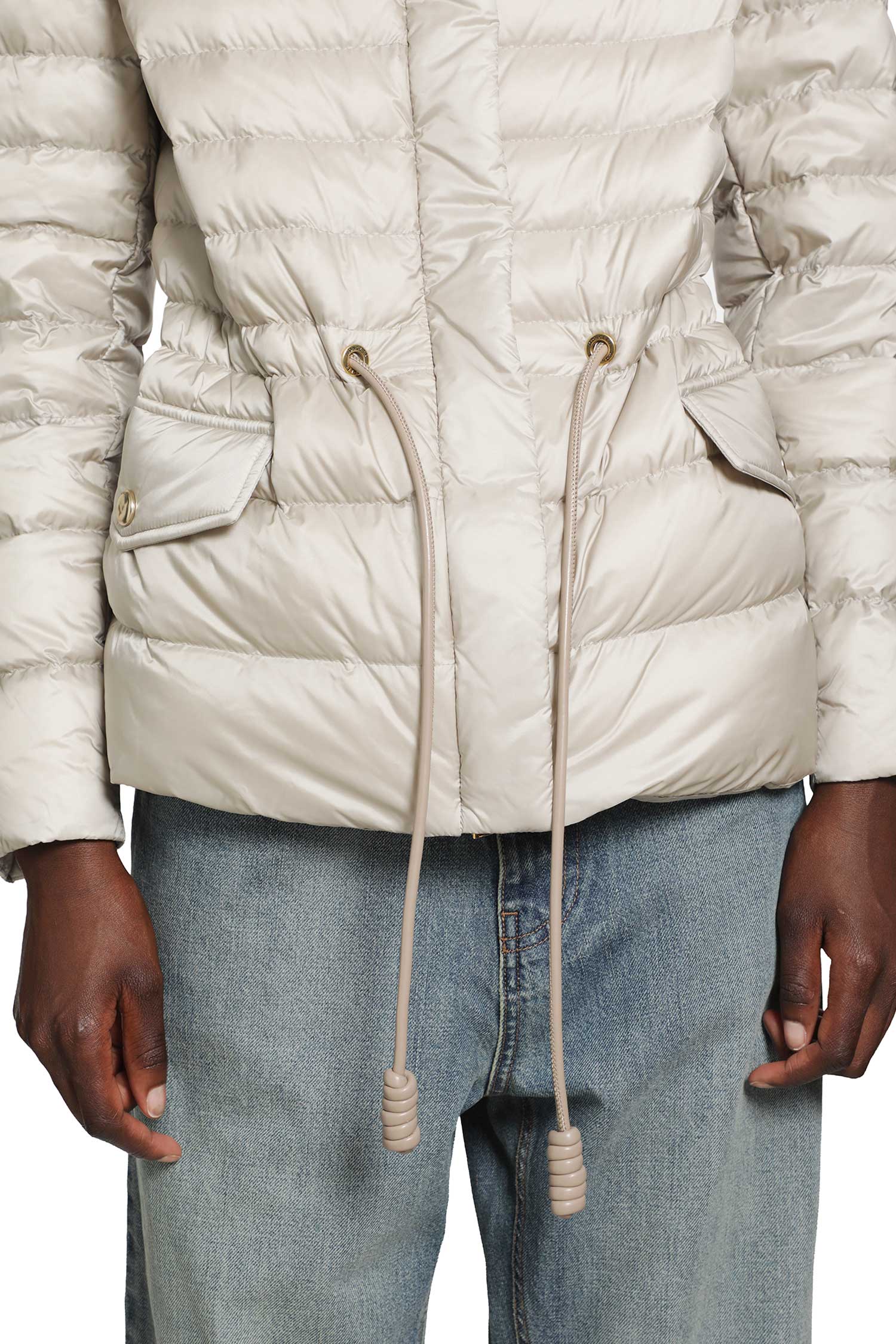 Raies Hooded Short Down Jacket