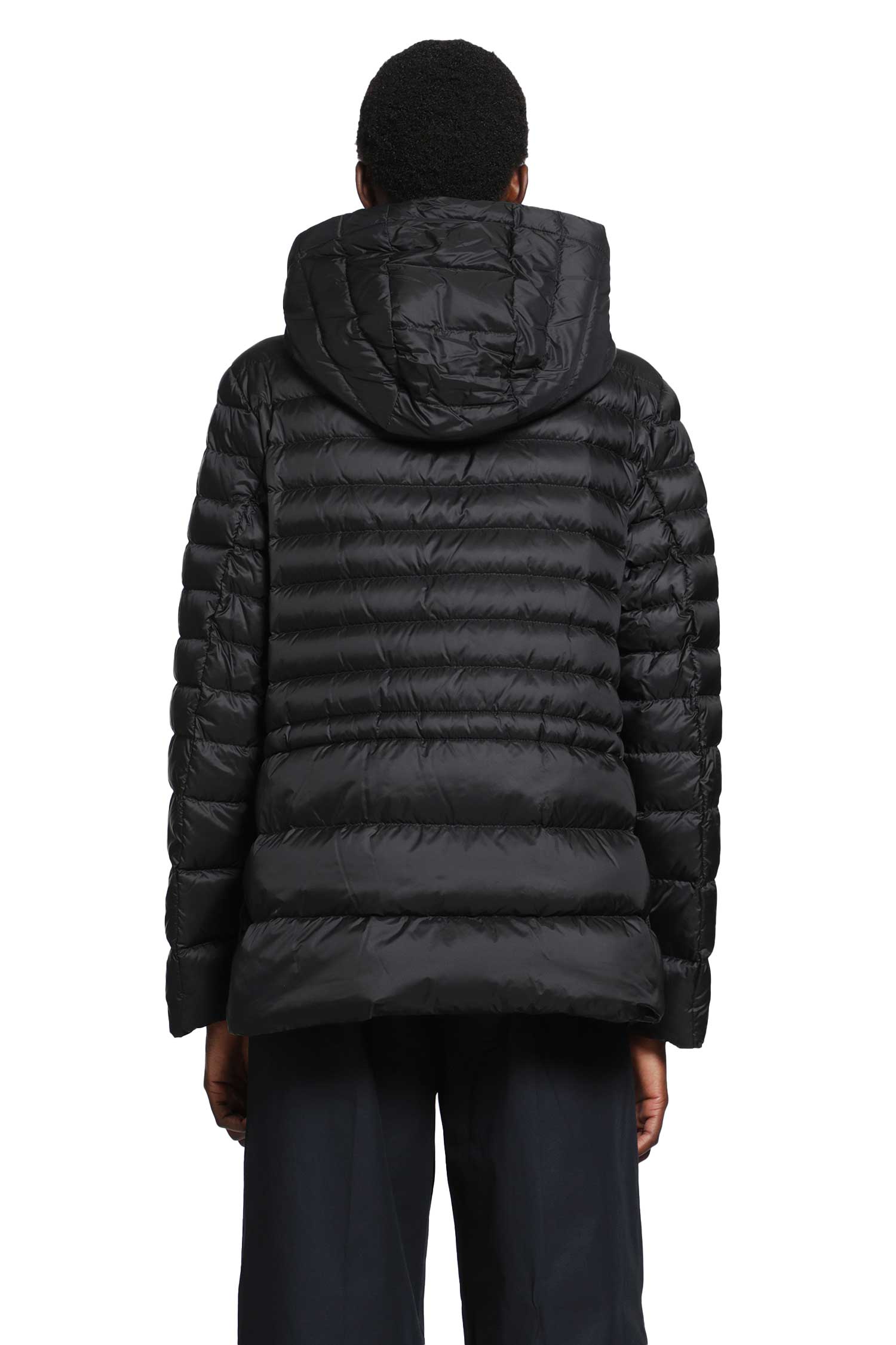 Raies Hooded Short Down Jacket