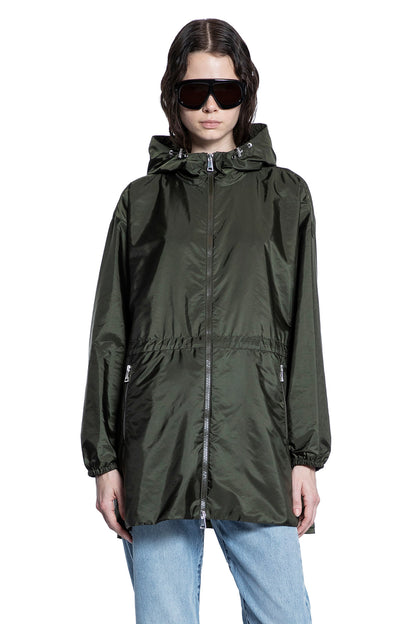 MONCLER WOMAN GREEN JACKETS