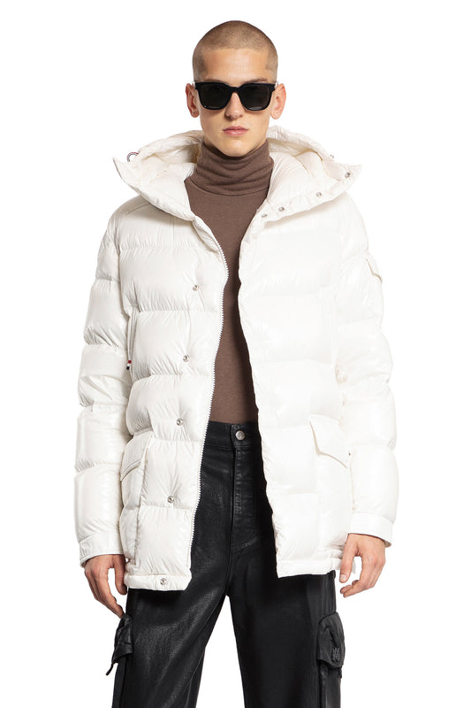 MONCLER MAN WHITE JACKETS