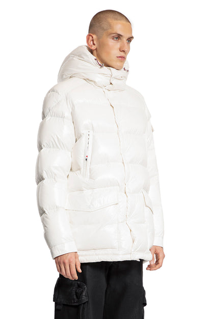 MONCLER MAN WHITE JACKETS