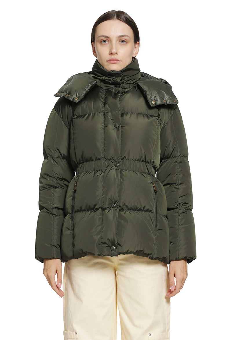 
              MONCLER Agneux Hooded Short Down Jacket woman
            