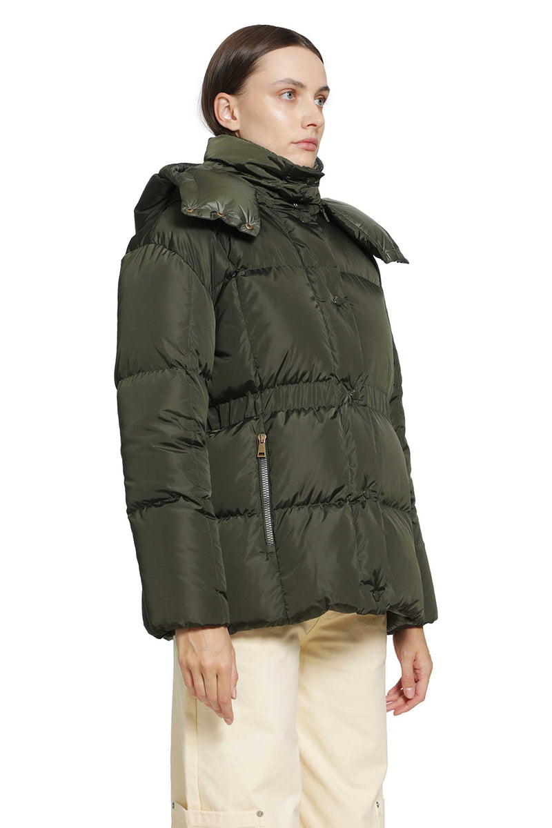 MONCLER Agneux Hooded Short Down Jacket woman