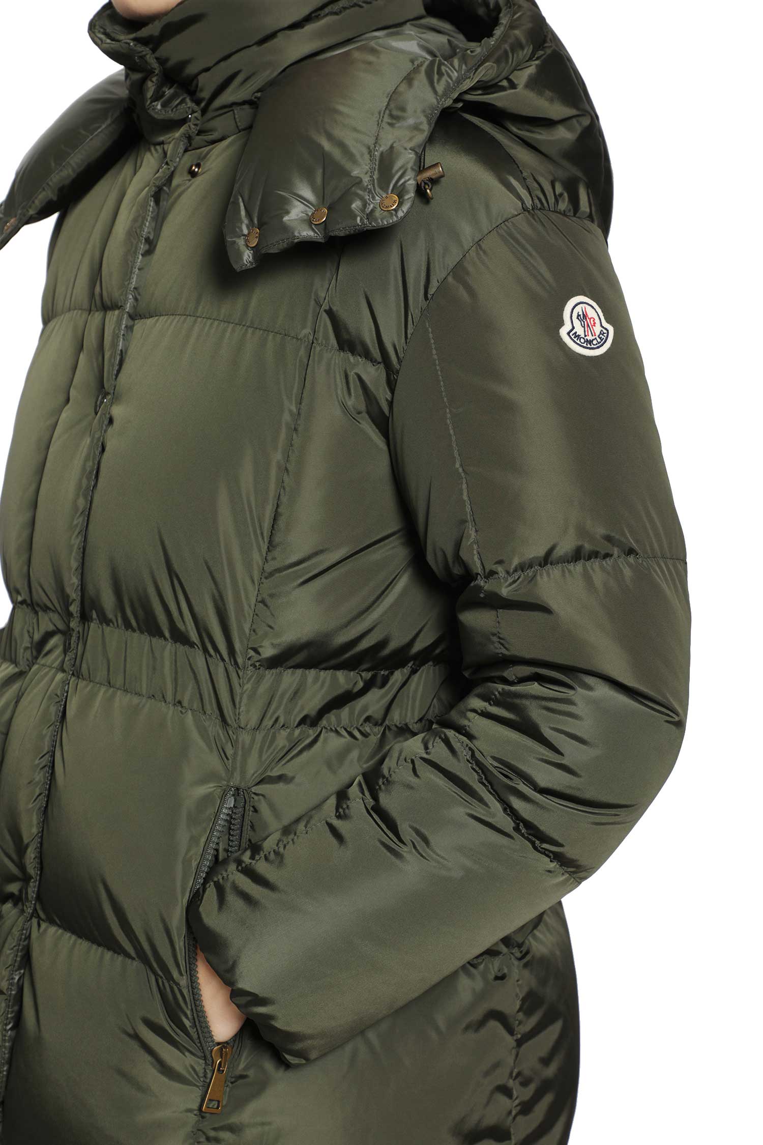 MONCLER Agneux Hooded Short Down Jacket woman