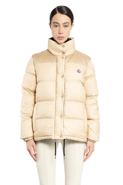 MONCLER WOMAN BEIGE JACKETS