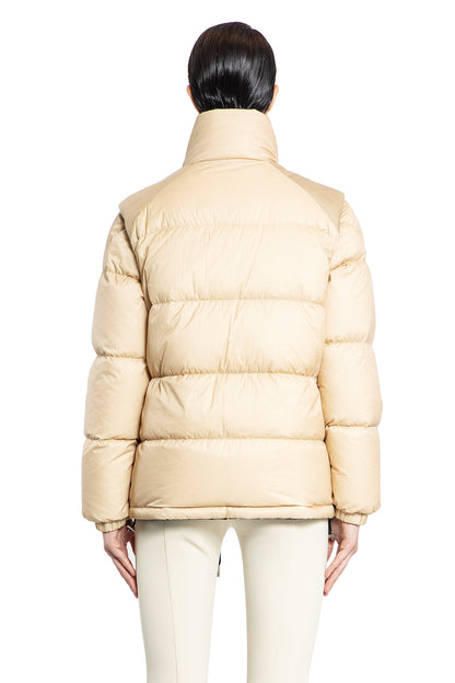 MONCLER WOMAN BEIGE JACKETS