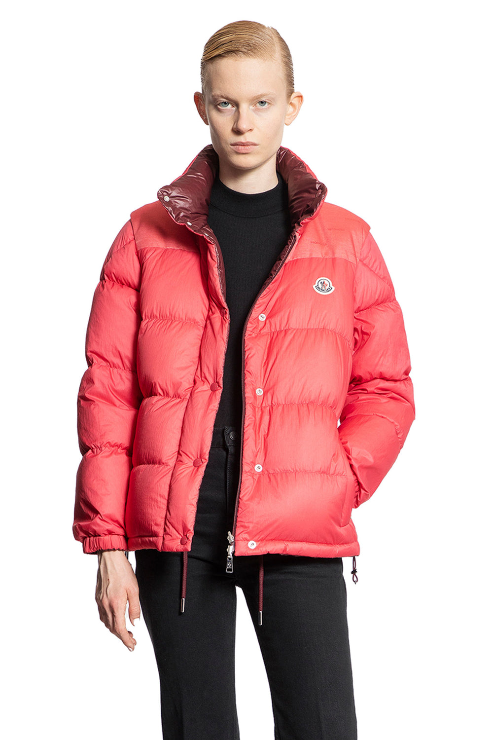 MONCLER WOMAN RED JACKETS