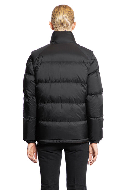 MONCLER WOMAN BLACK JACKETS