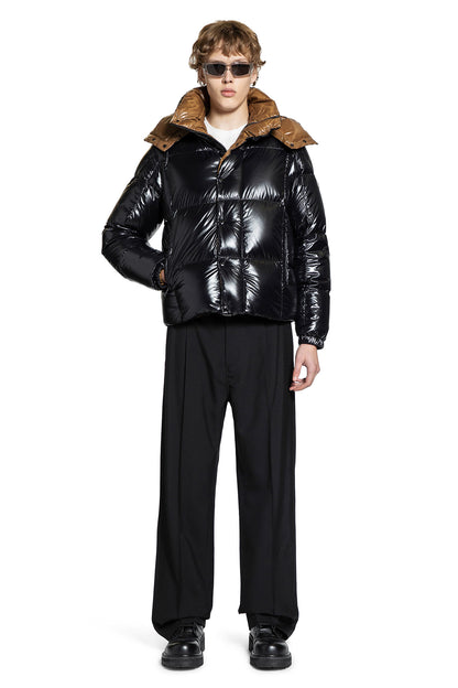 MONCLER MAN BLACK JACKETS
