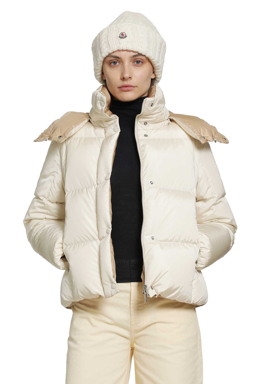 MONCLER Castlenew Hooded Down Jacket woman