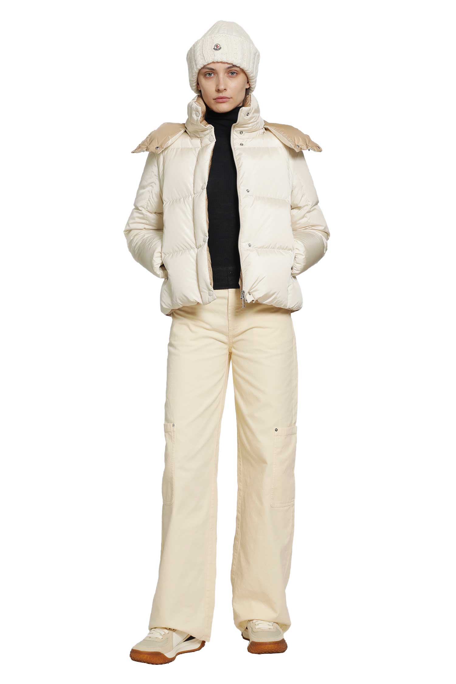 MONCLER Castlenew Hooded Down Jacket woman
