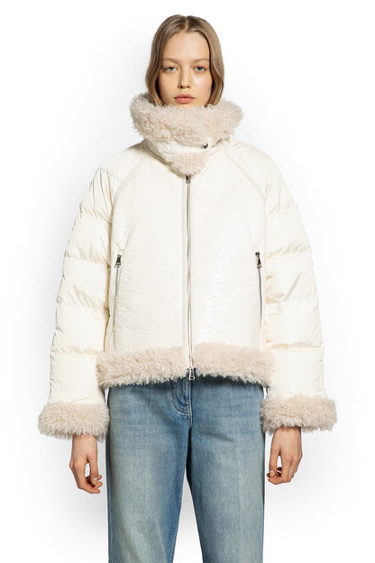Rubrouk Teddy-Trimmed Short Down Jacket