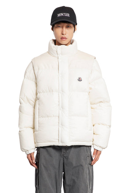 MONCLER MAN WHITE JACKETS