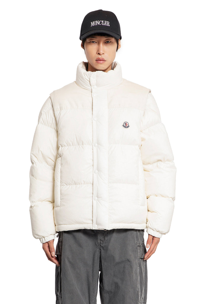 MONCLER MAN WHITE JACKETS