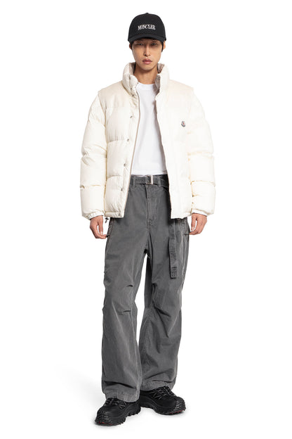 MONCLER MAN WHITE JACKETS