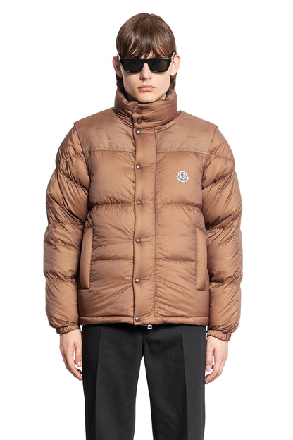 MONCLER MAN BROWN JACKETS