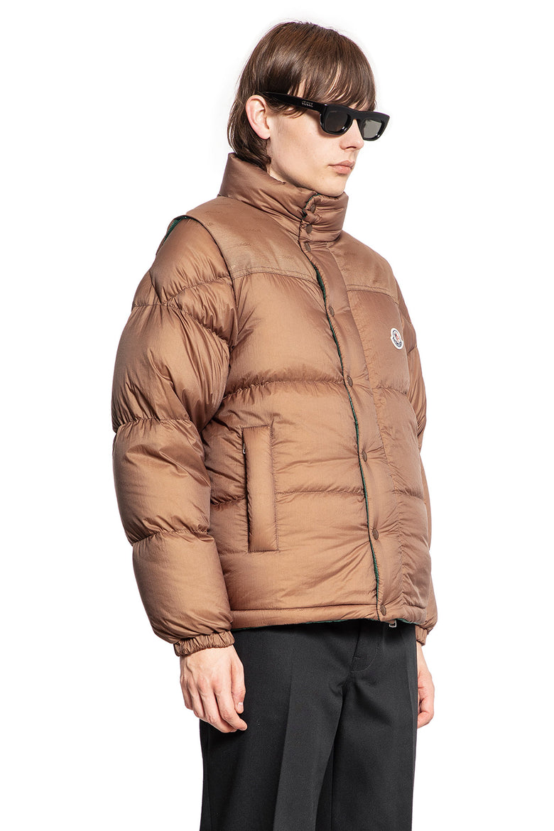 MONCLER MAN BROWN JACKETS