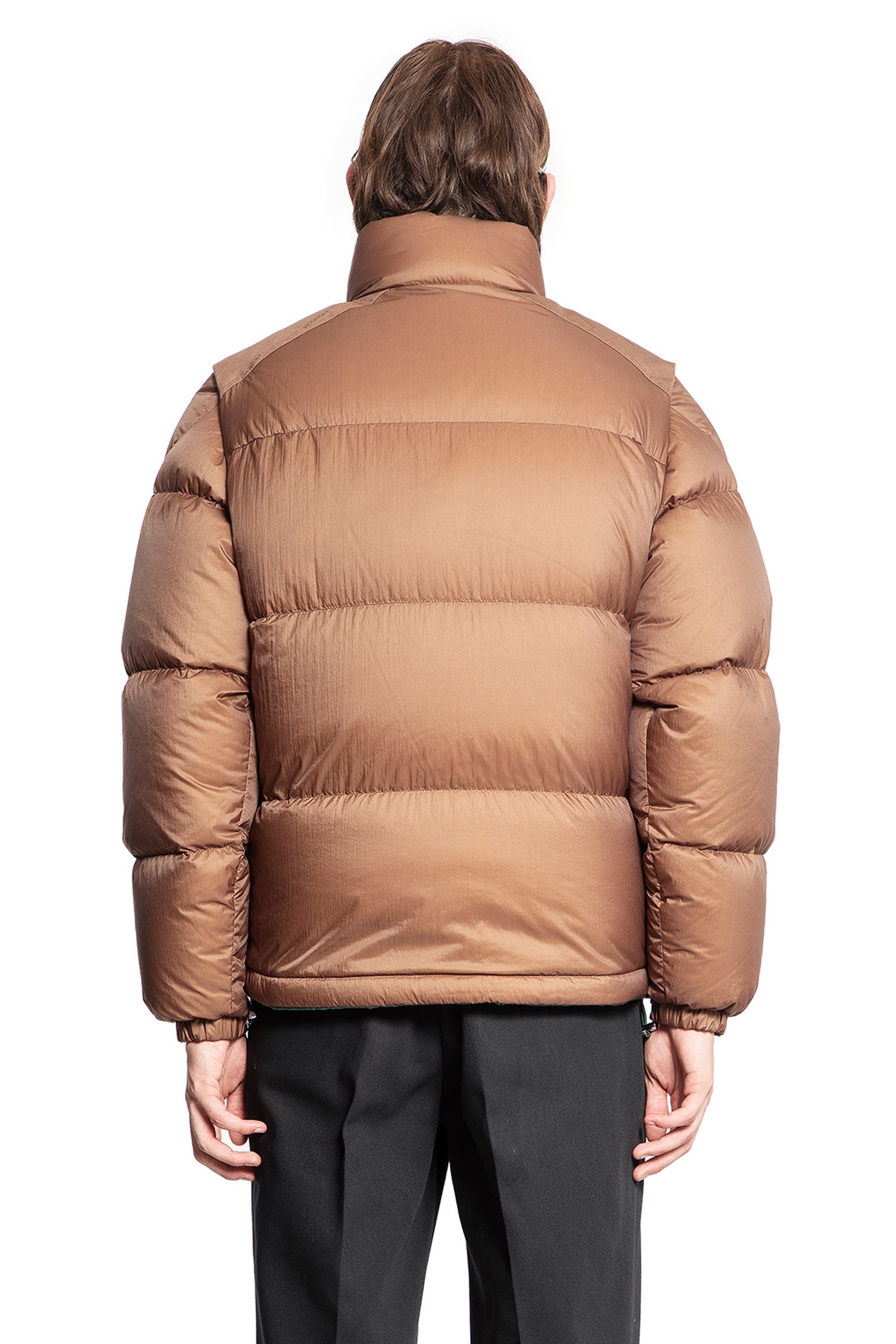 MONCLER MAN BROWN JACKETS