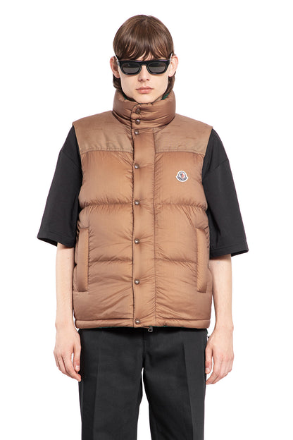 MONCLER MAN BROWN JACKETS