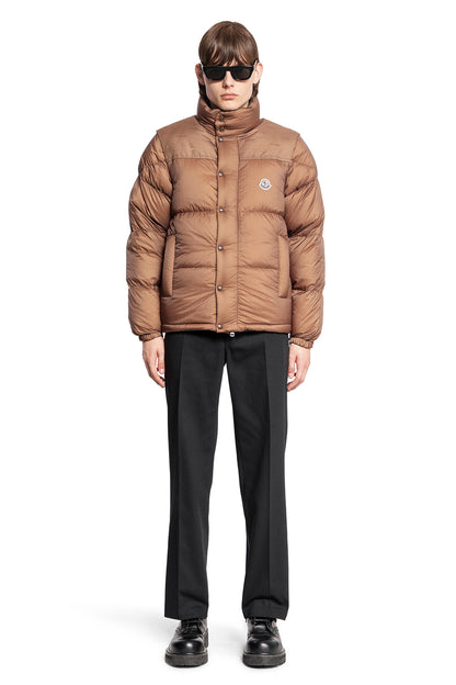 MONCLER MAN BROWN JACKETS