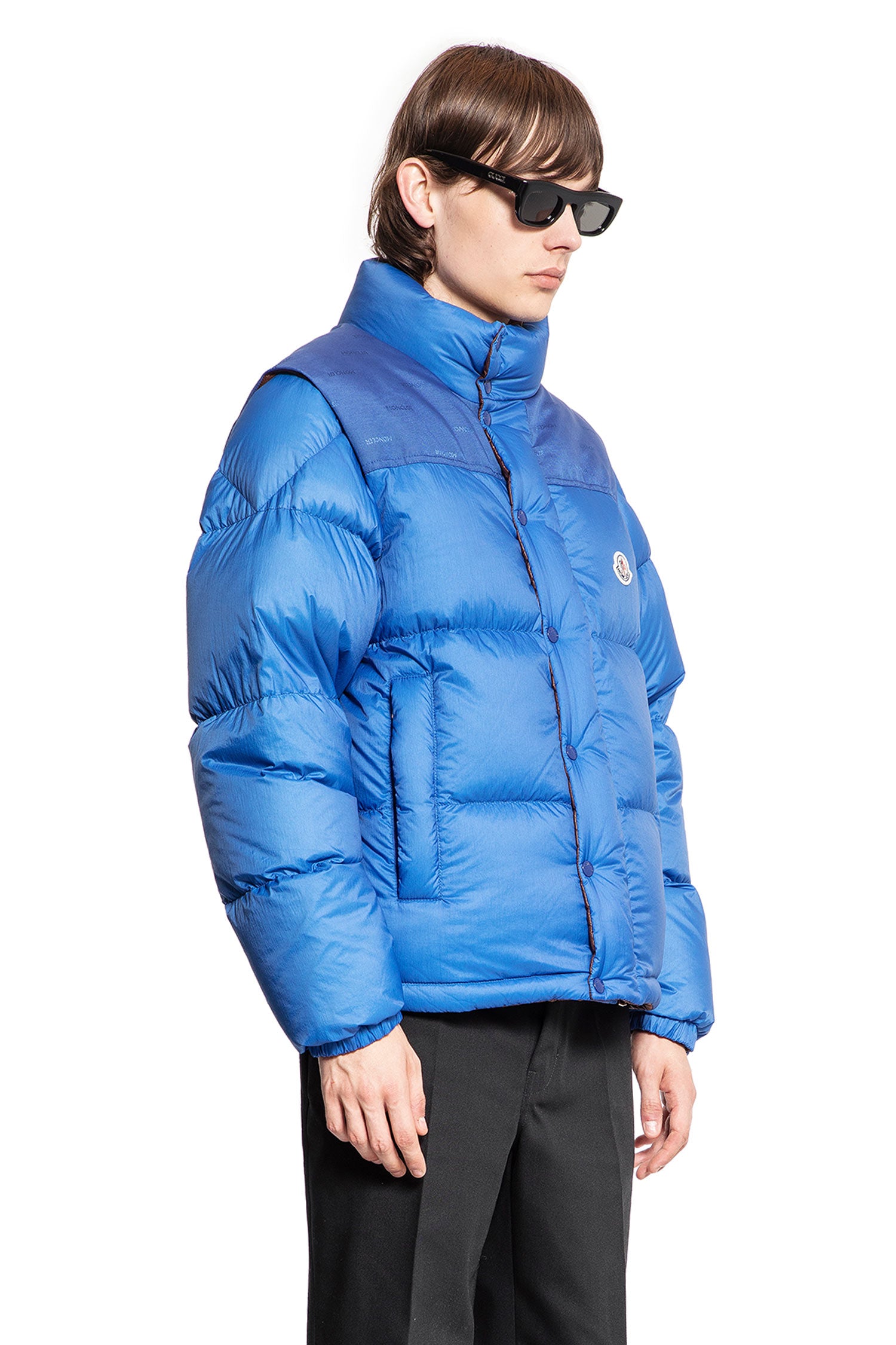 MONCLER MAN BLUE JACKETS