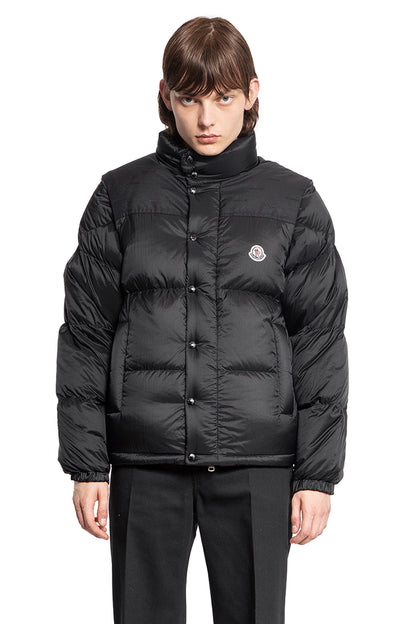 MONCLER MAN BLACK JACKETS