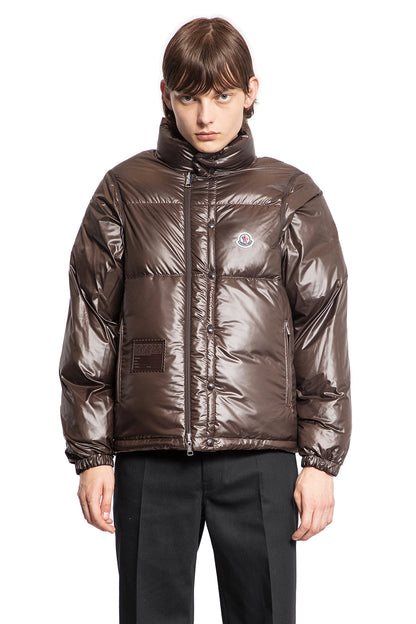 MONCLER MAN BLACK JACKETS