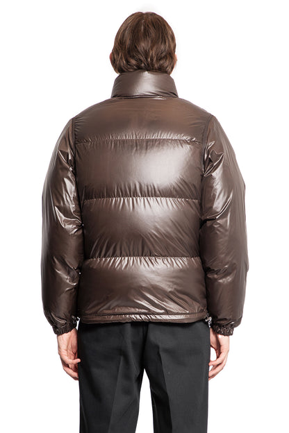 MONCLER MAN BLACK JACKETS