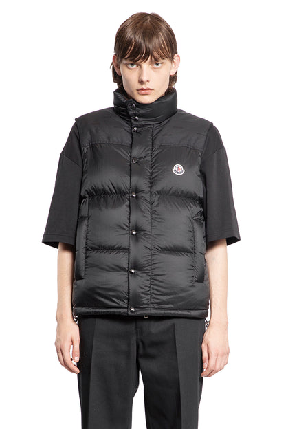 MONCLER MAN BLACK JACKETS