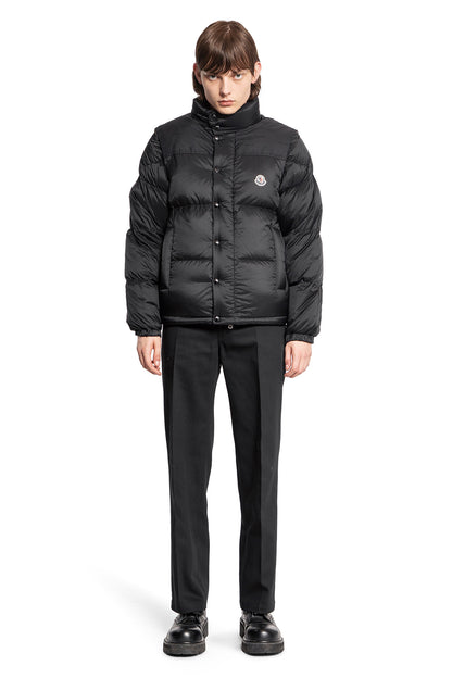 MONCLER MAN BLACK JACKETS