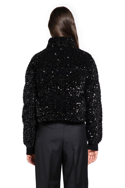 Louvi Sequin-Embroidered Short Down Jacket