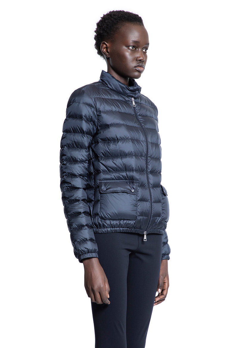 MONCLER WOMAN BLUE JACKETS