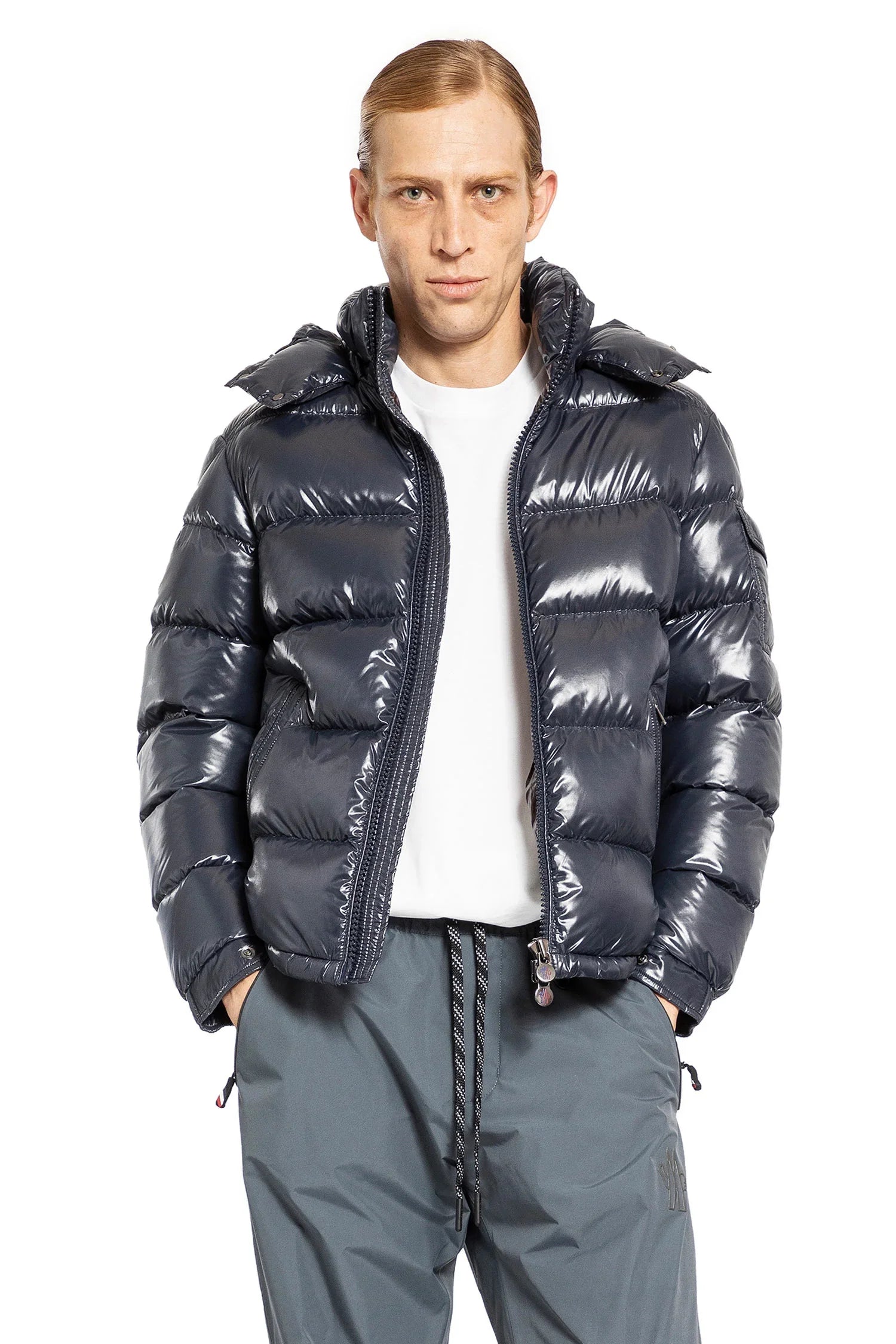 MONCLER MAN BLUE JACKETS - Antonioli.eu
