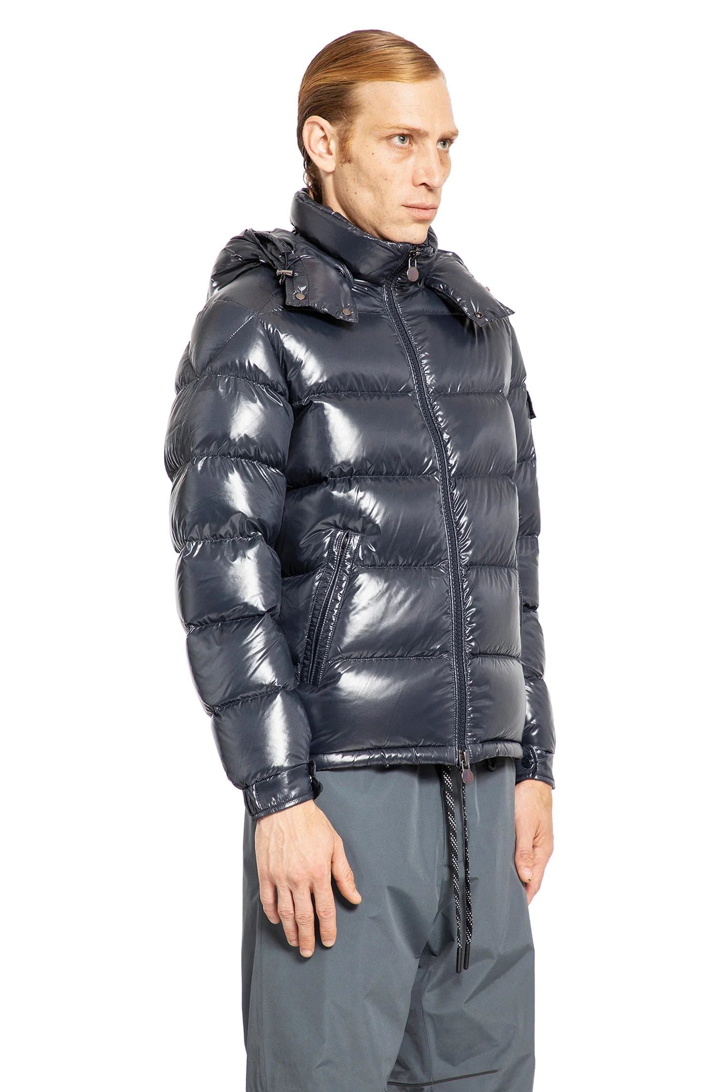 MONCLER MAN BLUE JACKETS - Antonioli.eu