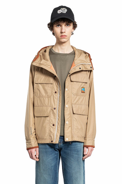 MONCLER GRENOBLE MAN BEIGE JACKETS