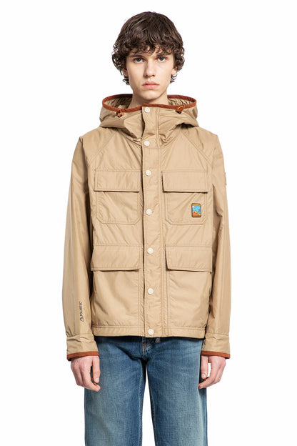 MONCLER GRENOBLE MAN BEIGE JACKETS