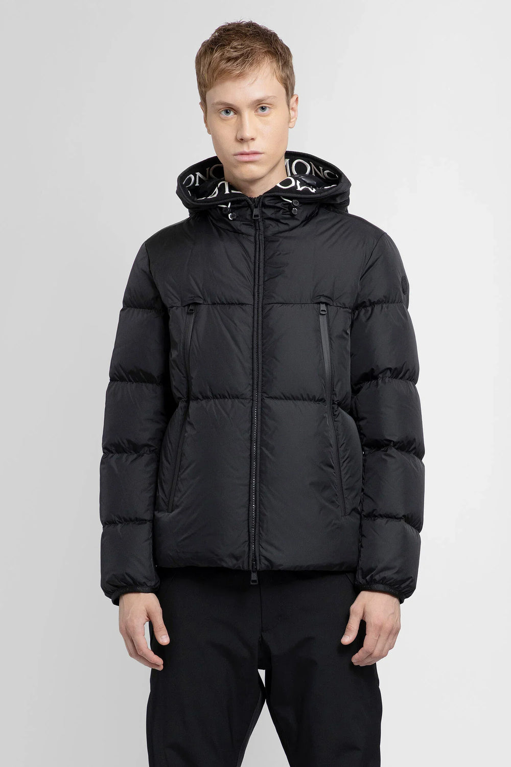 MONCLER MONCLER MAN BLACK JACKETS man