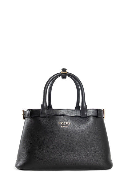 Antonioli PRADA WOMAN BLACK TOP HANDLE BAGS