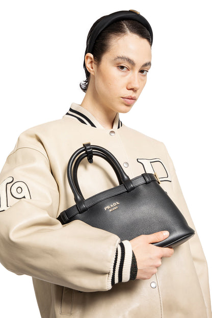 PRADA WOMAN BLACK TOP HANDLE BAGS