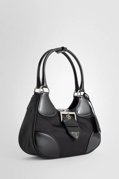 PRADA WOMAN BLACK SHOULDER BAGS