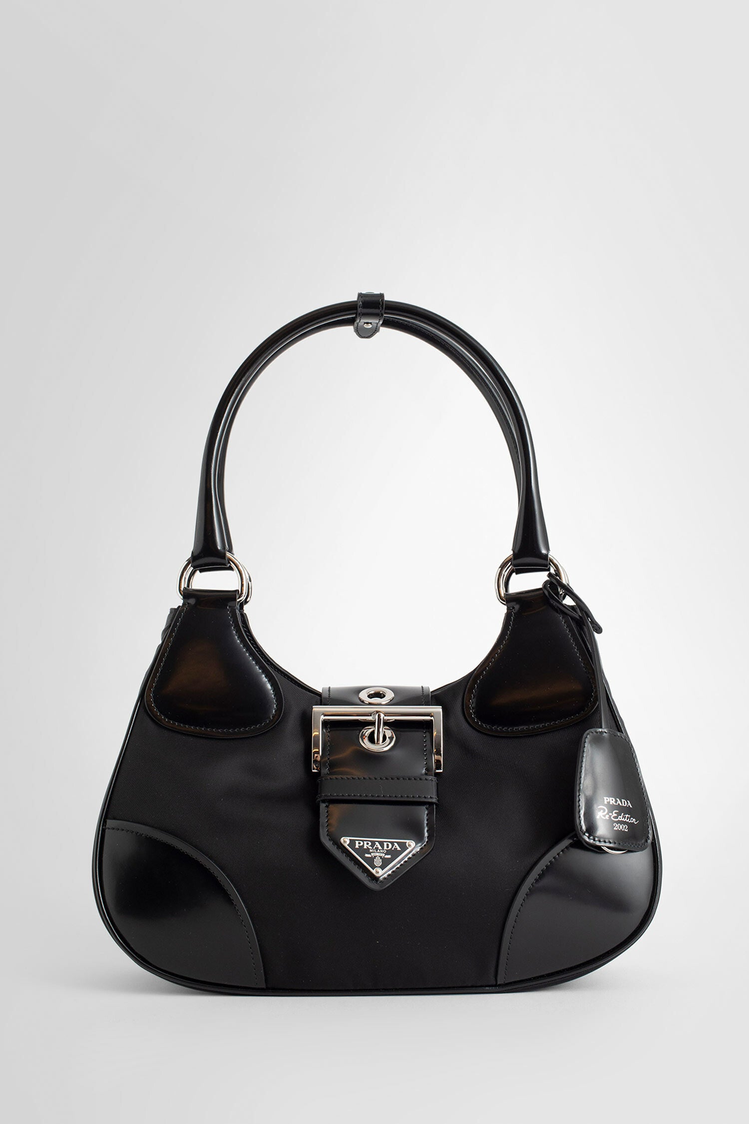 PRADA WOMAN BLACK SHOULDER BAGS