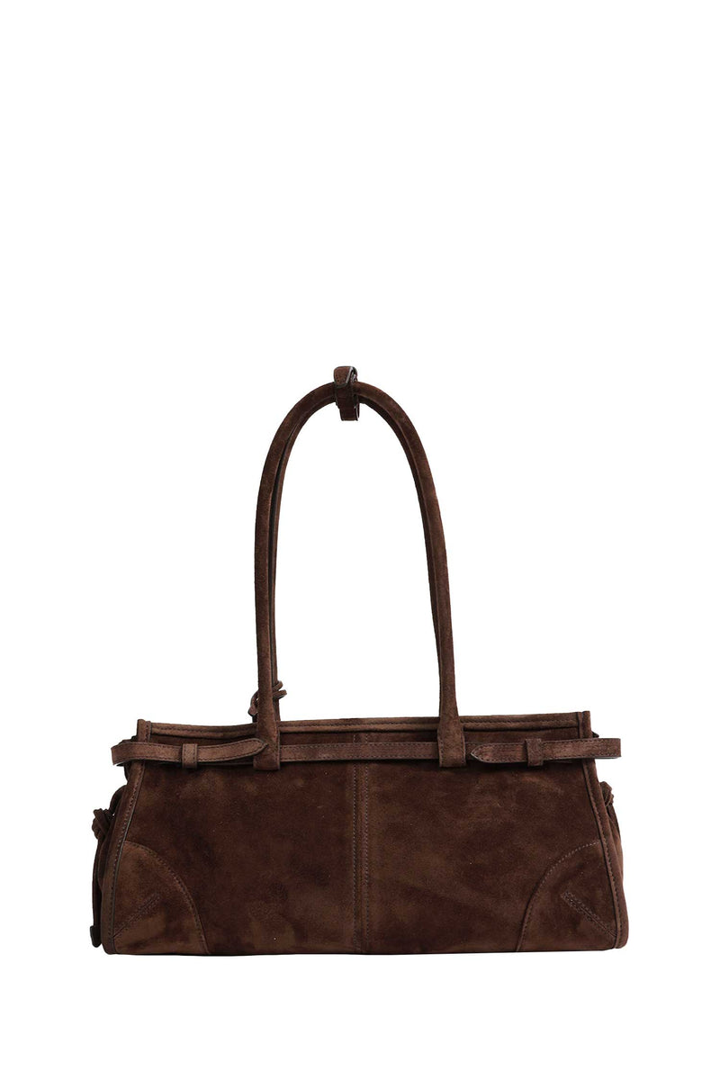 PRADA Bonnie Medium Suede Bag woman
