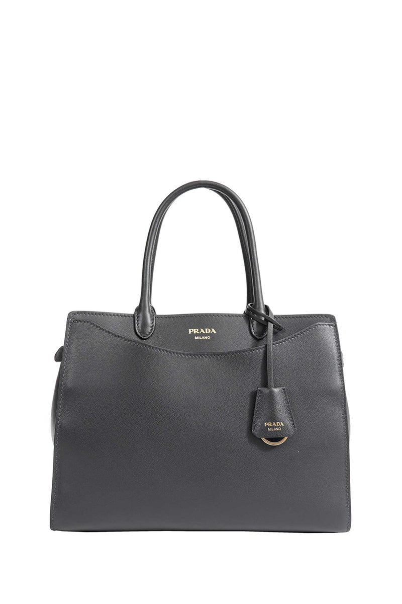 PRADA Prelude Large Leather Handbag woman