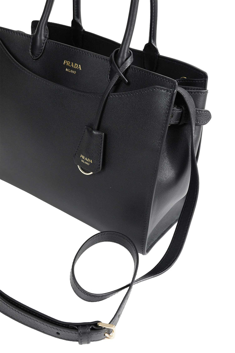 PRADA Prelude Large Leather Handbag woman