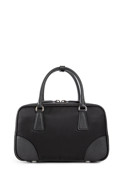 PRADA WOMAN BLACK TOP HANDLE BAGS