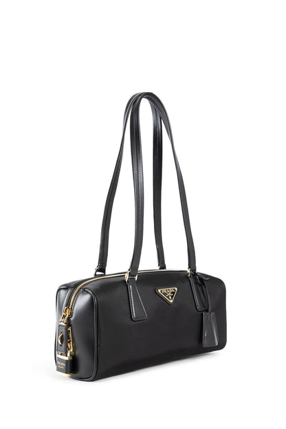 PRADA WOMAN BLACK TOP HANDLE BAGS